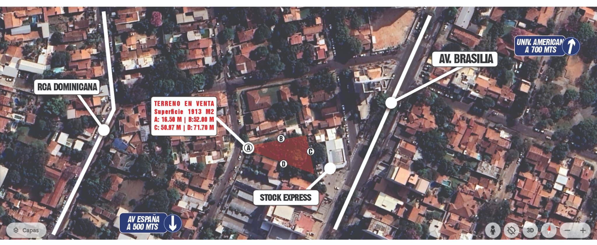 TERRENO EN VENTA - P/ INVERSION INMOBILIARIA B° MCAL LOPEZ