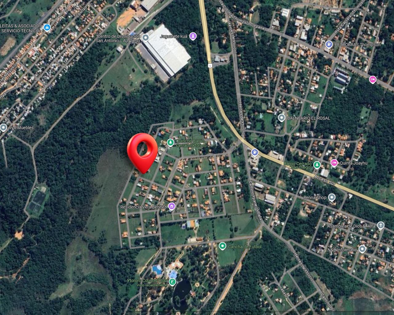 VENDO TERRENO EN EL YTORORO COUNTRY CLUB – 3