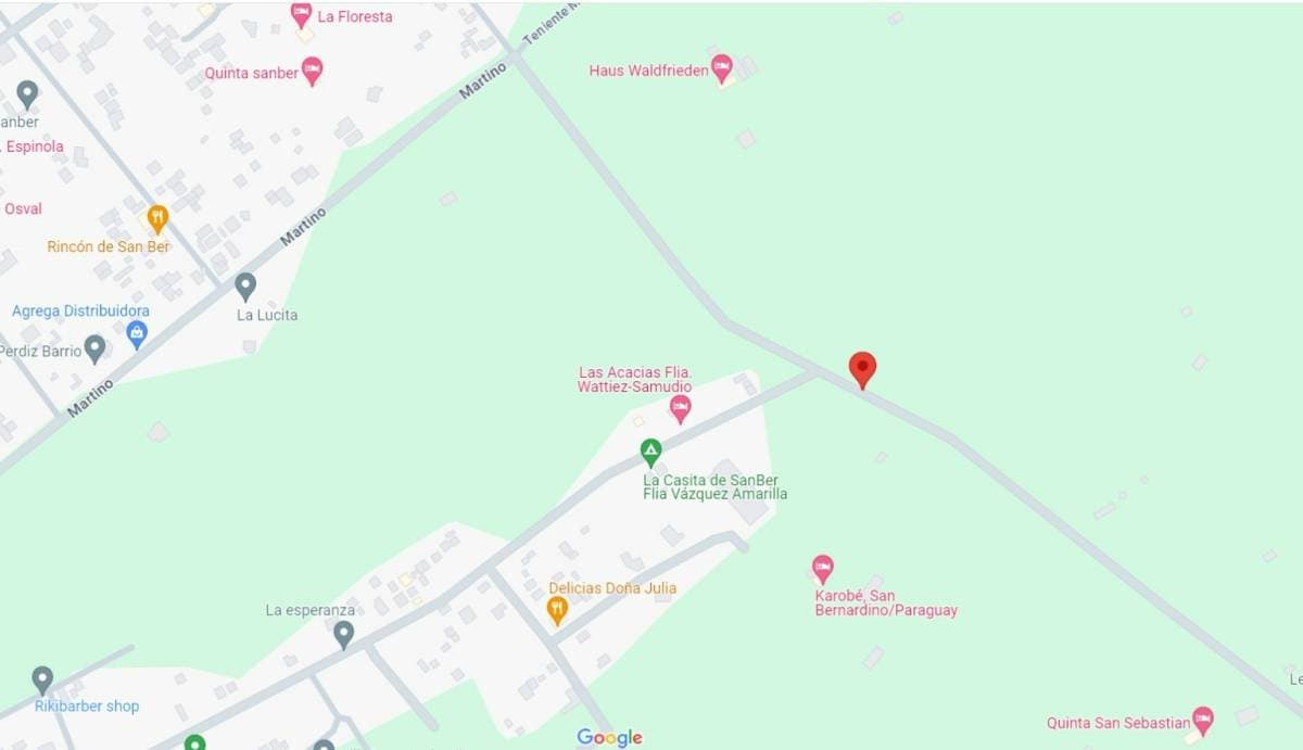 Vendo Terreno en San Bernardino. – 2