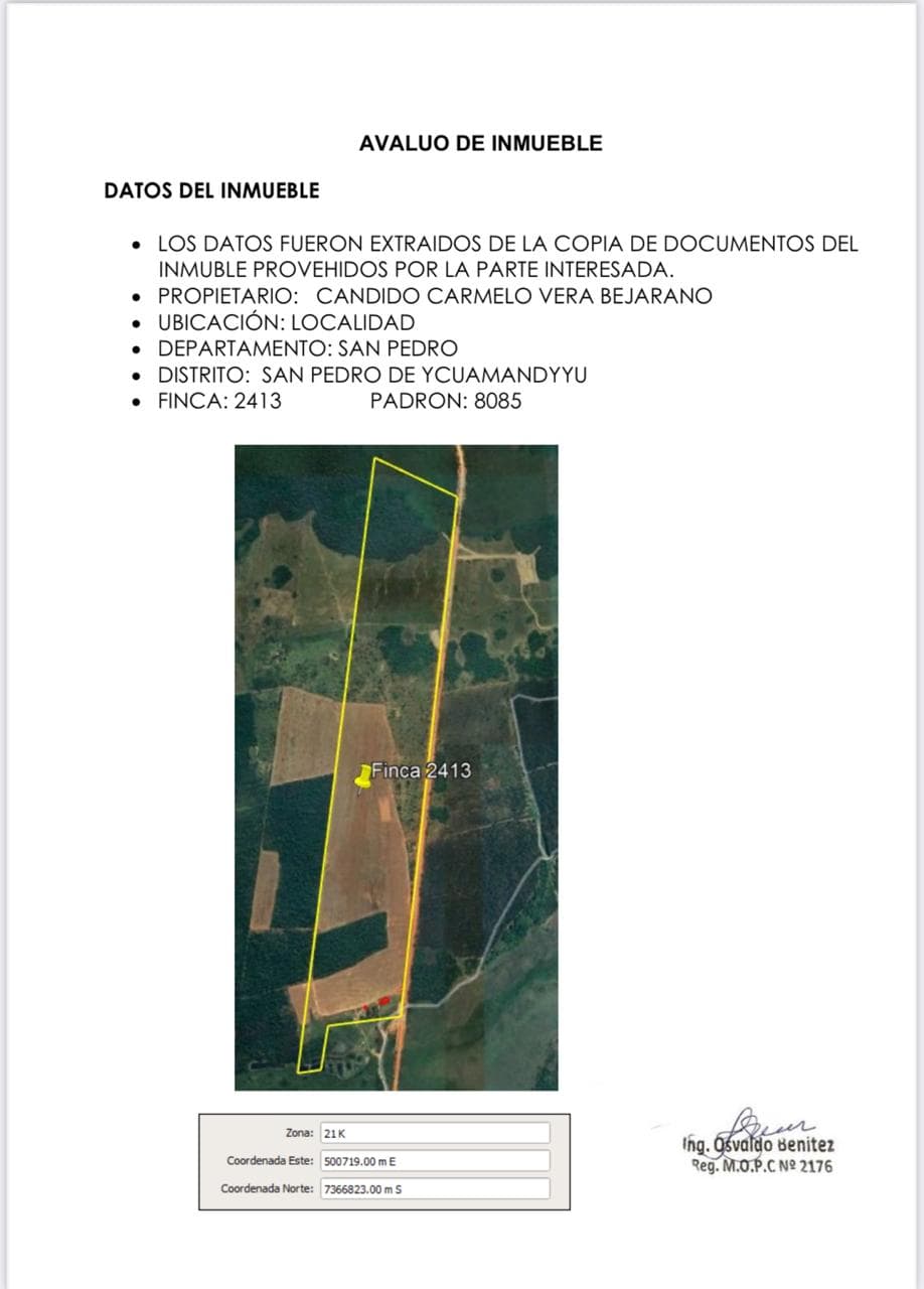 Vendo terreno rural – 3
