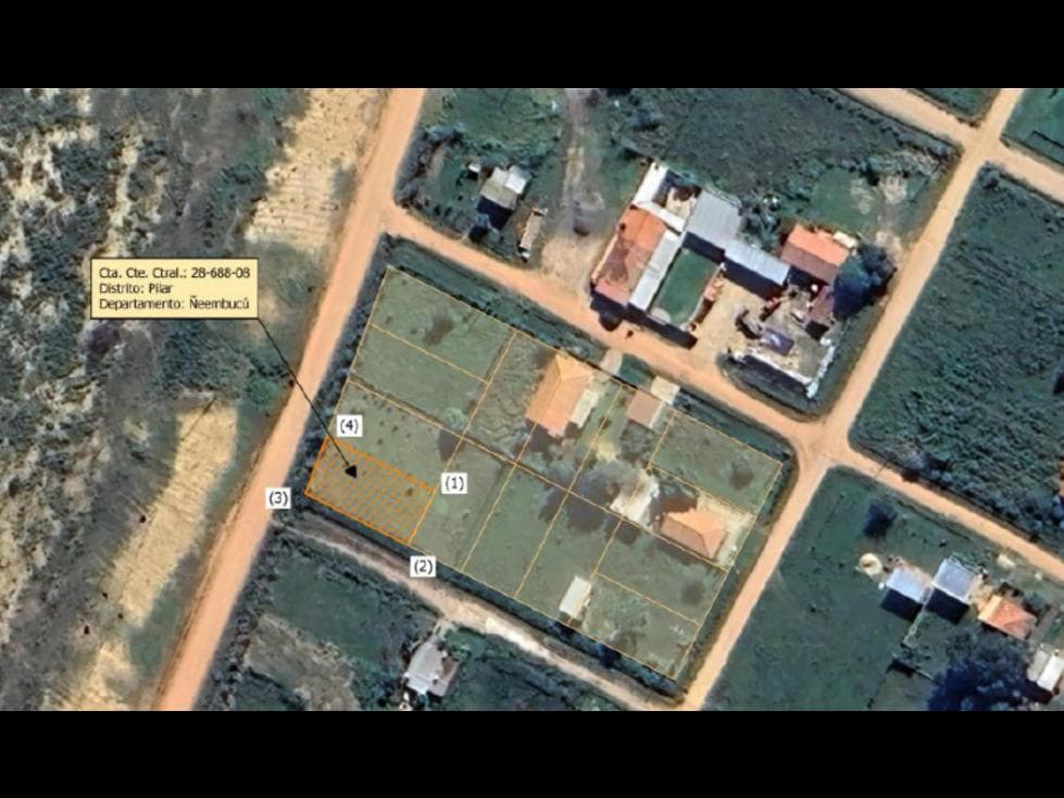 EN VENTA TERRENO EN ÑEEMBUCU - PILAR – 2