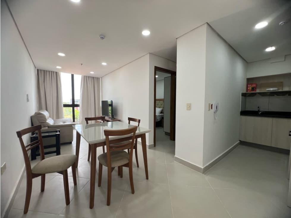 Departamento de 1 dormitorio de 38m2 con cochera con o sin muebles – 2