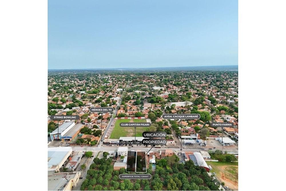 Terreno en Venta sobre Cacique Lambare – 2