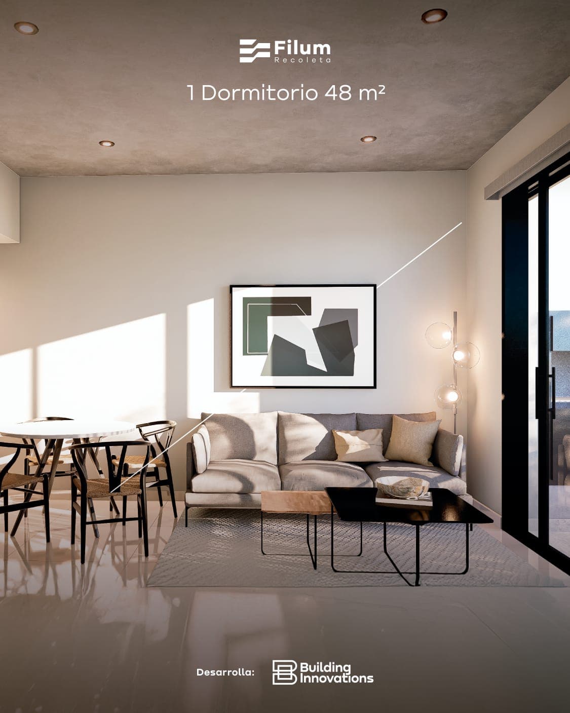 En venta mono ambiente última unidad Usd 59.400 !! En pozo en Recoleta – 3