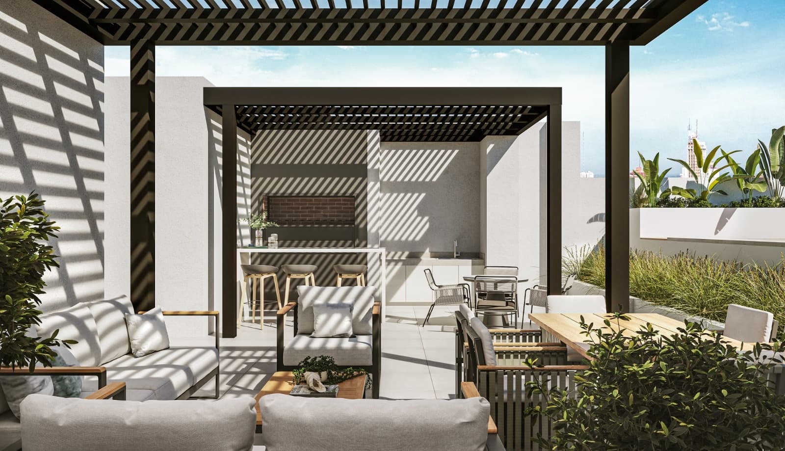 Departamentos Boutique de 2 Dormitorios con Parrilla Propia - Las Mercedes – 2