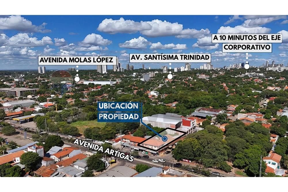 VENDO TERRENO EN ESQUINA SOBRE LA AVENIDA ARTIGAS – 3
