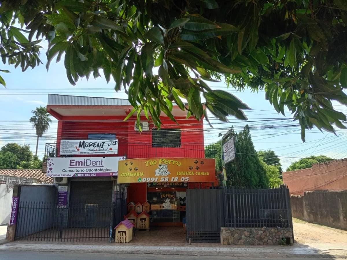 Propiedad con 2 locales comerciales y 5 departamentos en Capiatá