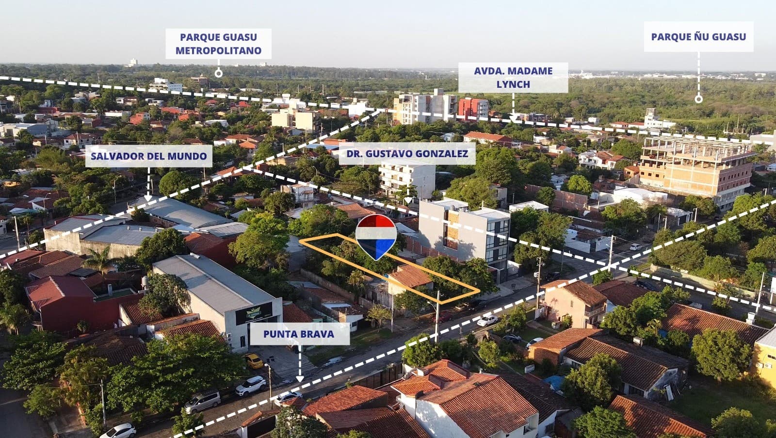 Terreno en venta en Asunción – Barrio Salvador del Mundo – 2