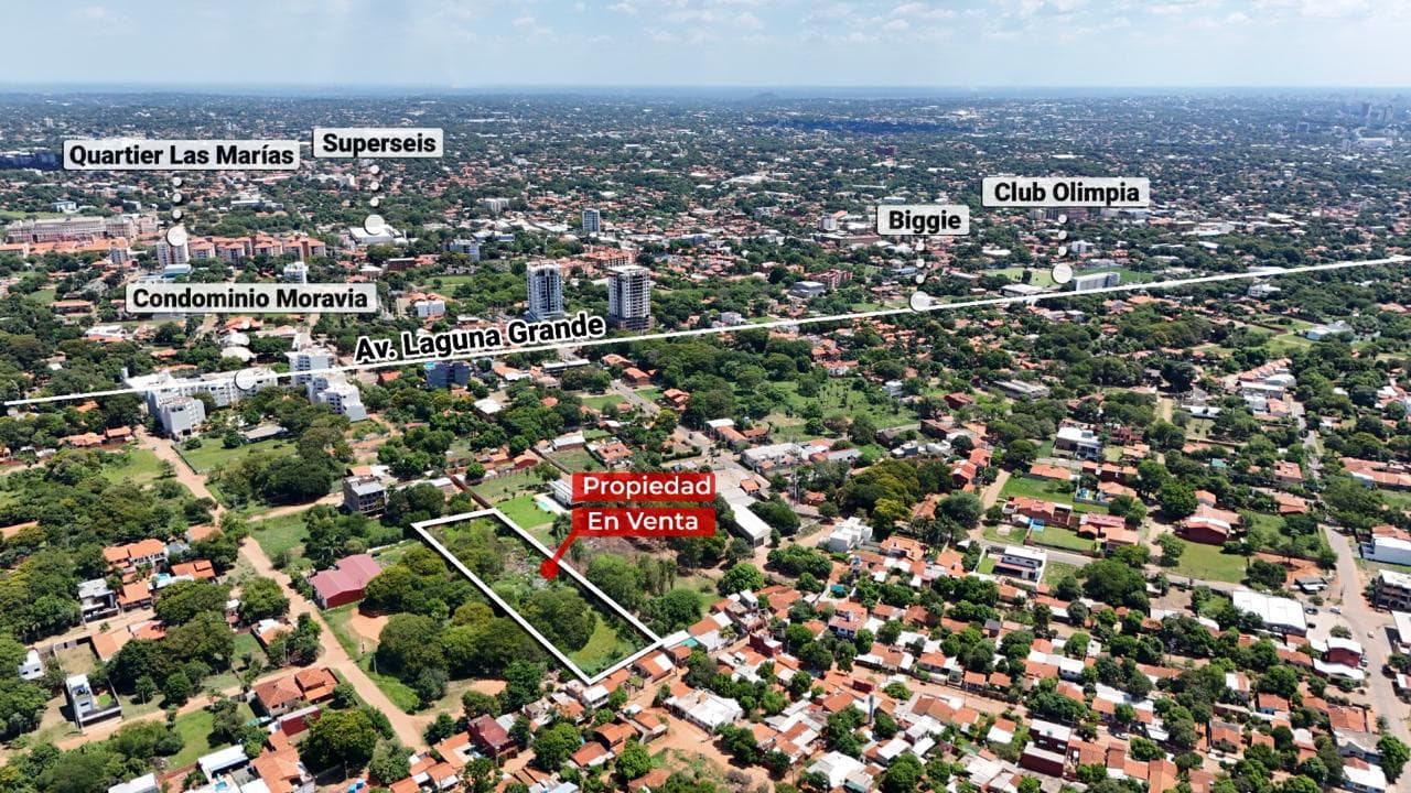 En venta propiedad de 5.215 m² 2 cuadras de Laguna Grande – 2
