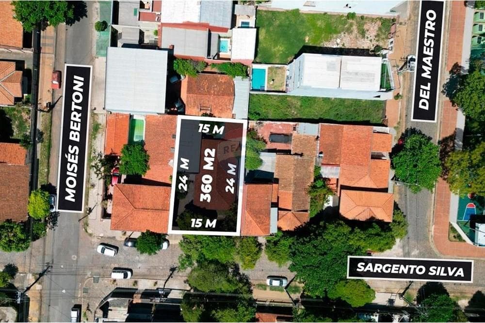 Terreno 360 m2 - Barrio Herrera, Asunción – 2