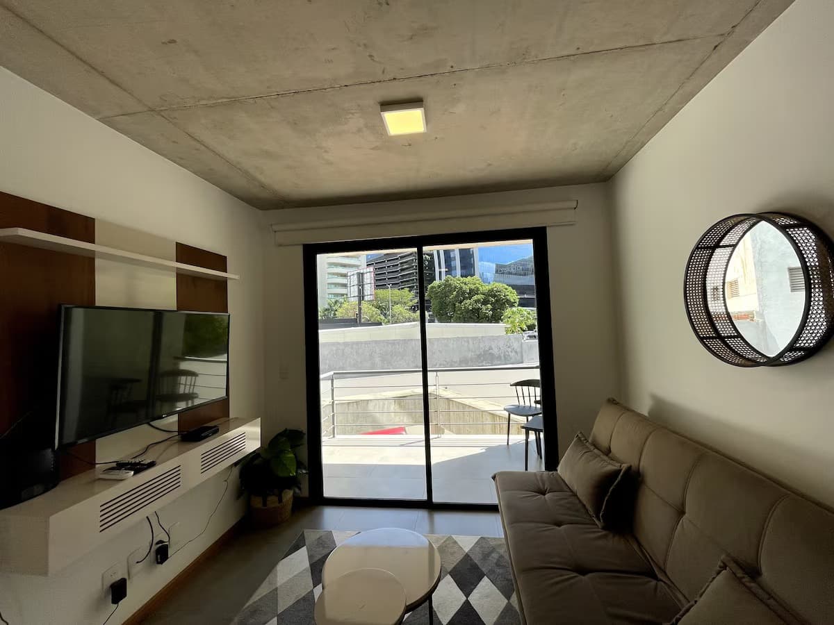 Vendo moderno depto de 1 dormitorio amoblado a pasos del Paseo La Galería – 3