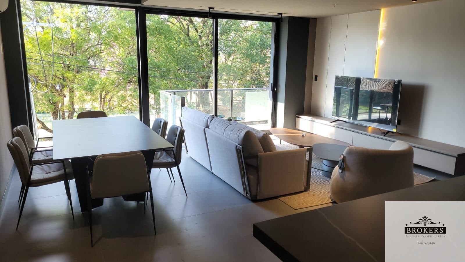 Departamento Amoblado en Alquiler de Dos Dormitorios c/ cochera en Herrera – 2