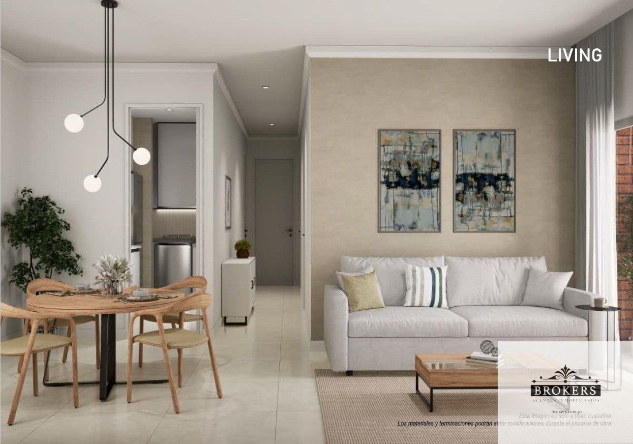 Departamento en venta de Dos Dormitorios en Barrio América Luque – 3
