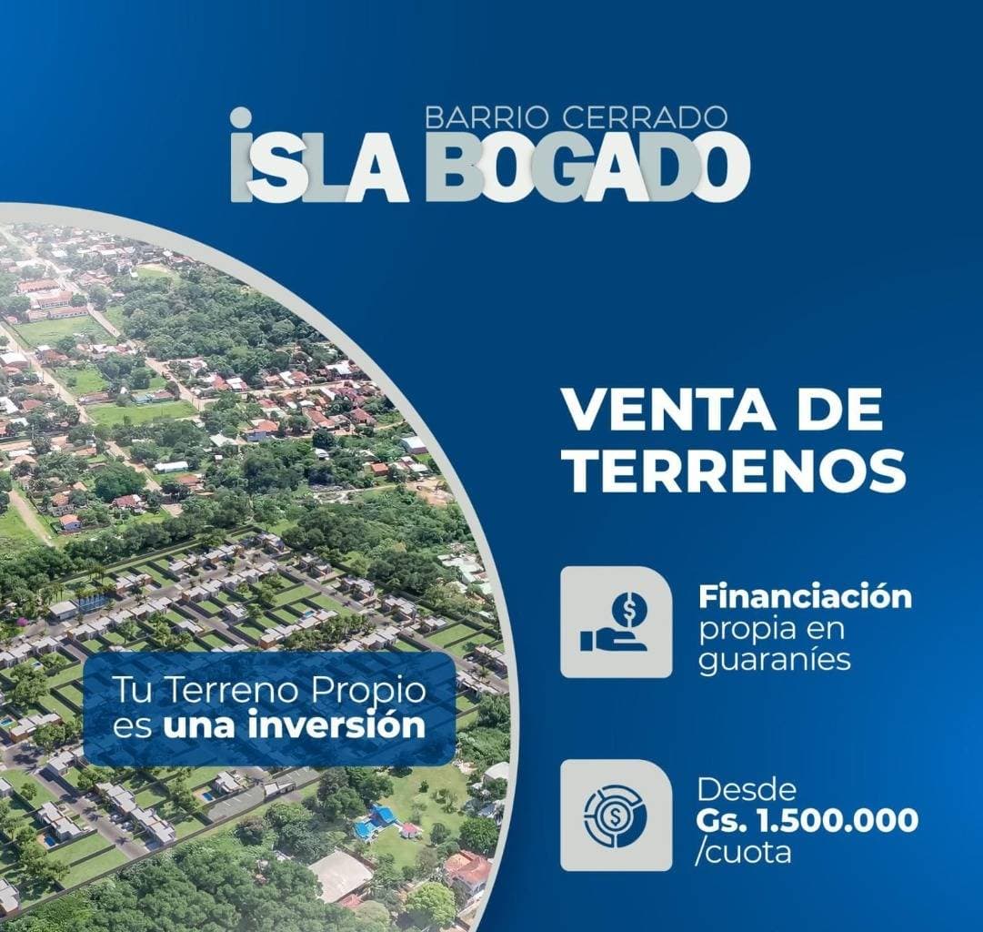 VENDO TERRENO EN LUQUE - BO. CERRADO ISLA BOGADO