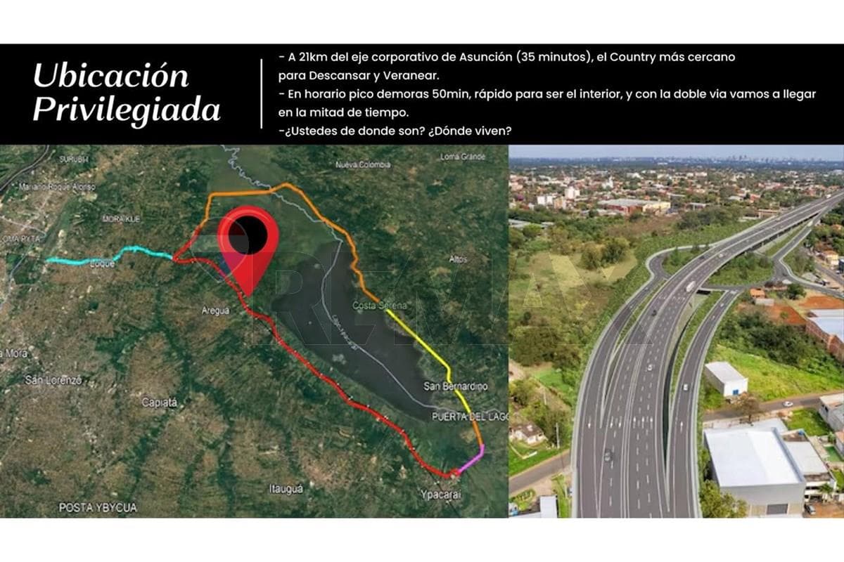 TERRENO EN VENTA -AREGUA FOREST – 2