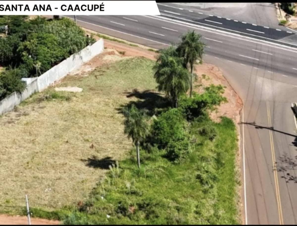 Vendo tres terrenos juntos sobre ruta en Caacupé