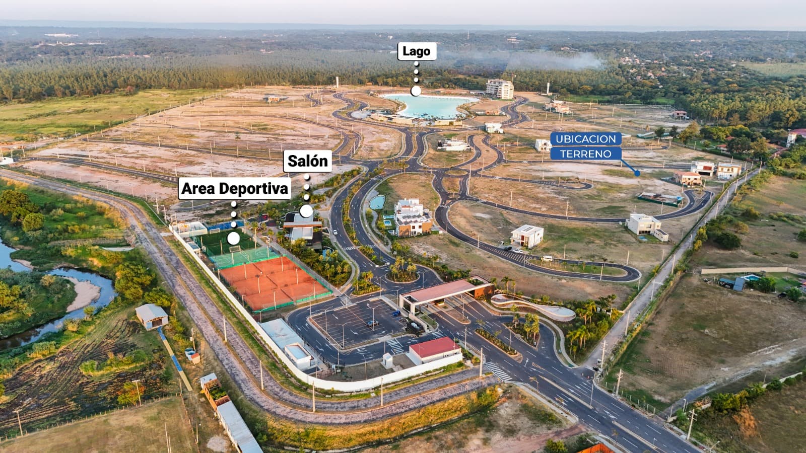 Terreno en Aquaterra (Barrio cerrado con Cristal Lagoon) – 3