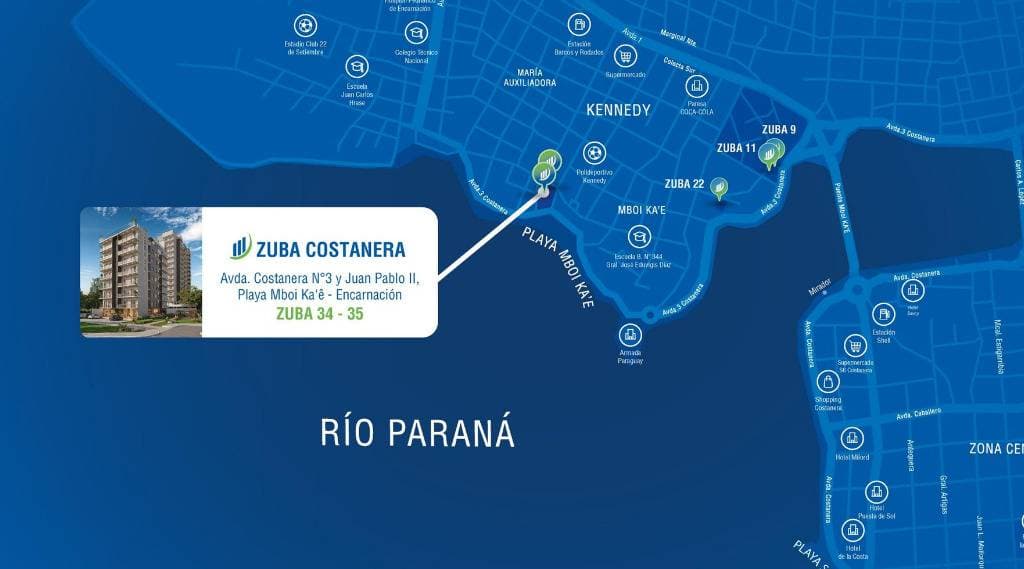 DEPARTAMENTO EN POZO - ZUBA COSTANERA