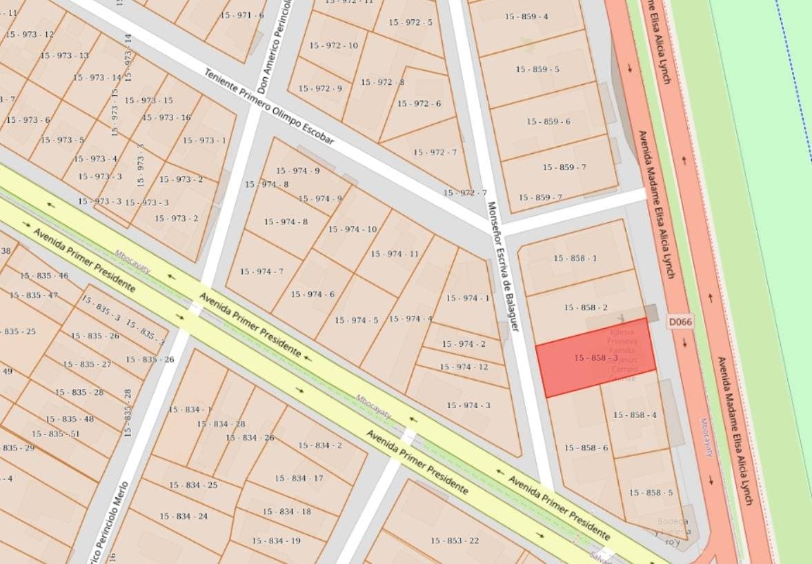 VENDO TERRENO CON CASA A DEMOLER FRENTE AL PARQUE GUASU – 2