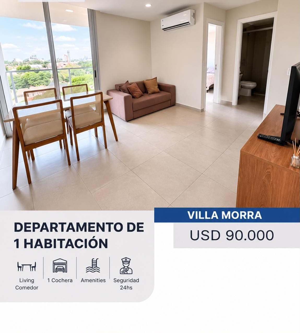 VENTA DEPARTAMENTO VILLA MORRA – 3
