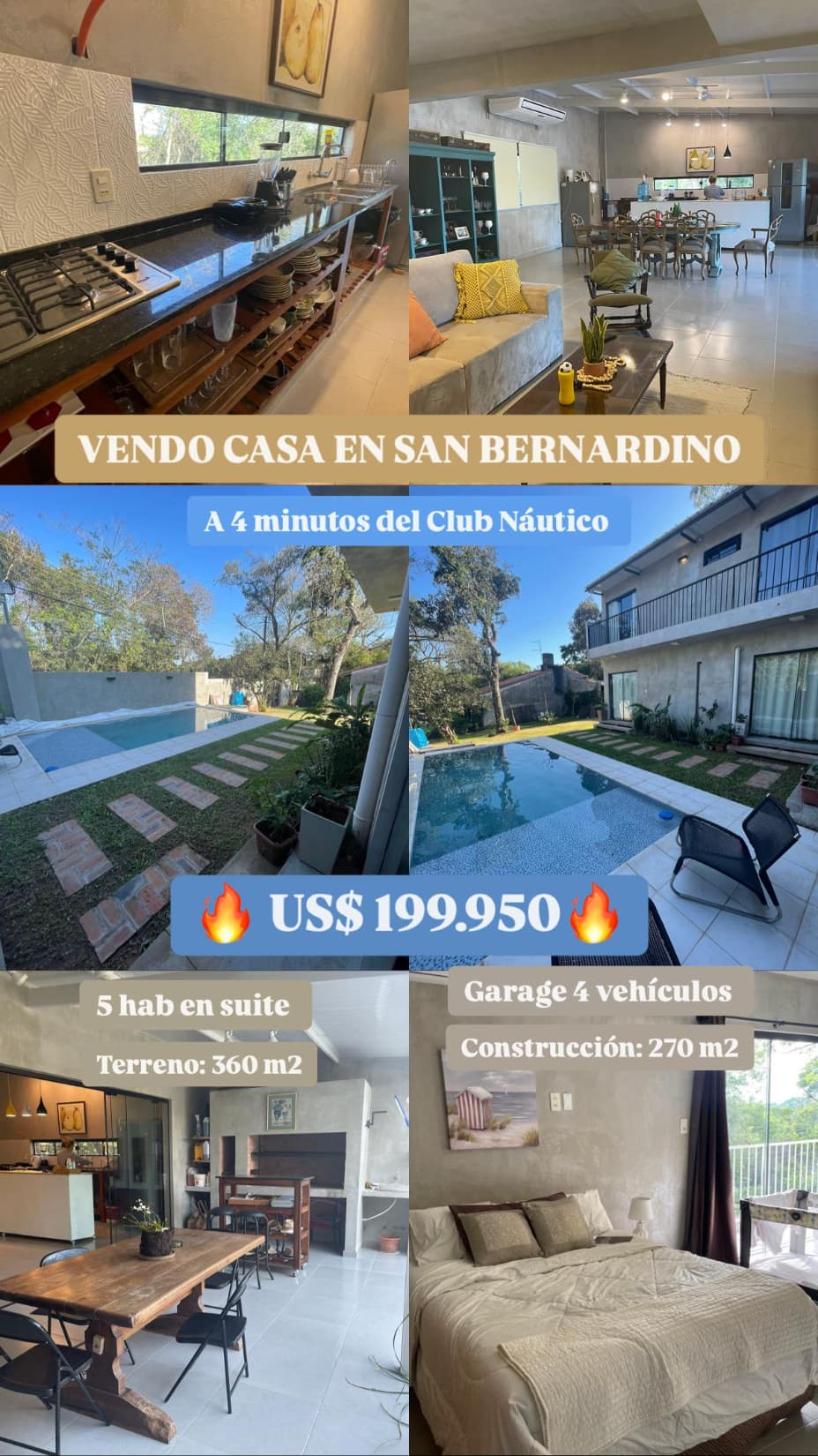 EN VENTA – MODERNA CASA EN SAN BERNARDINO