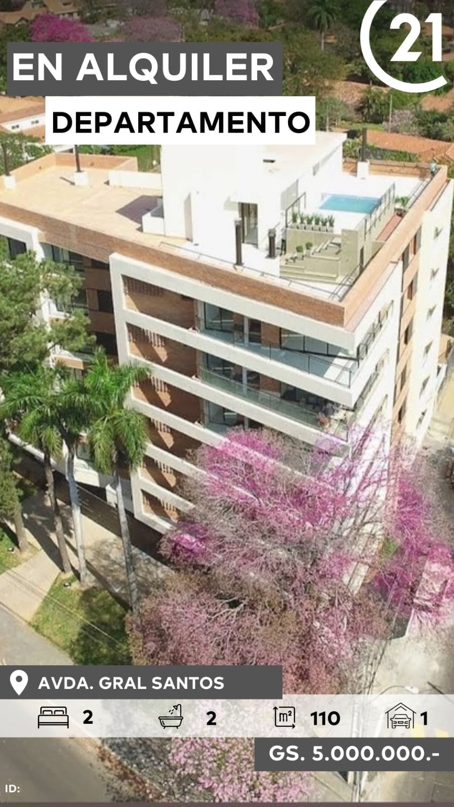 Departamento en Alquiler en Barrio Las Mercedes