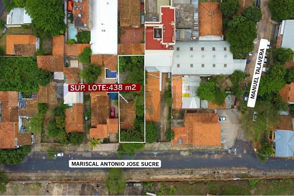 Terreno 438 m2 - Barrio Herrera, Asunción. – 2