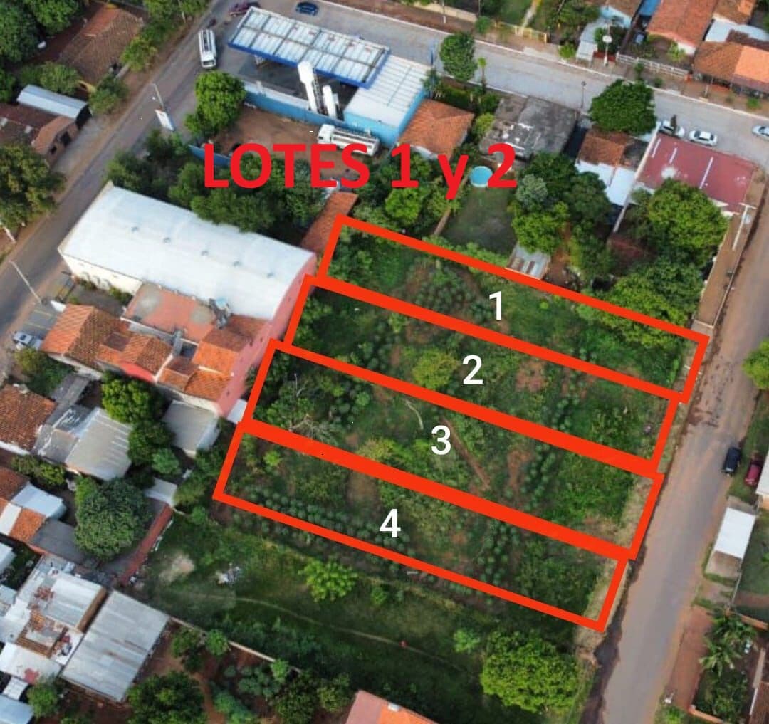Venta – 1.272 Mts2. Dos Lotes Juntos. Sobre Asfalto En San Lorenzo – 2