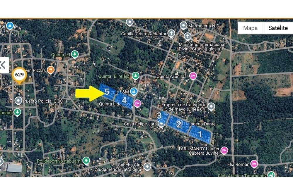 VENDO 1.295,60 m2 en LUQUE ITAPUAMÍ II – 3