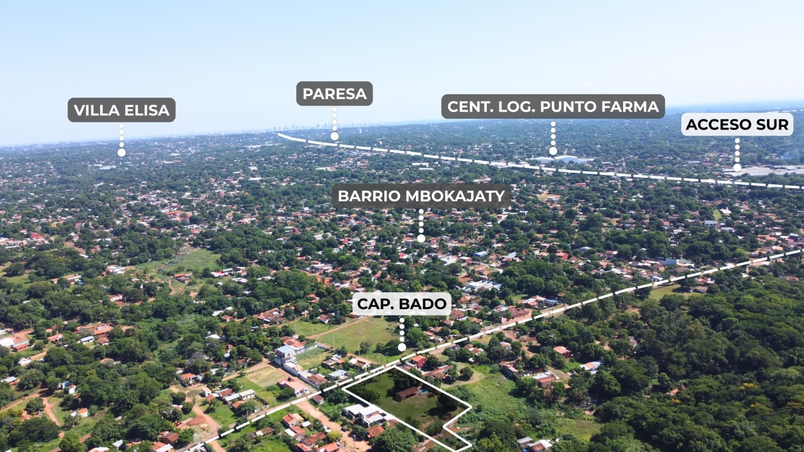 en venta amplio terreno en Ñemby – 2