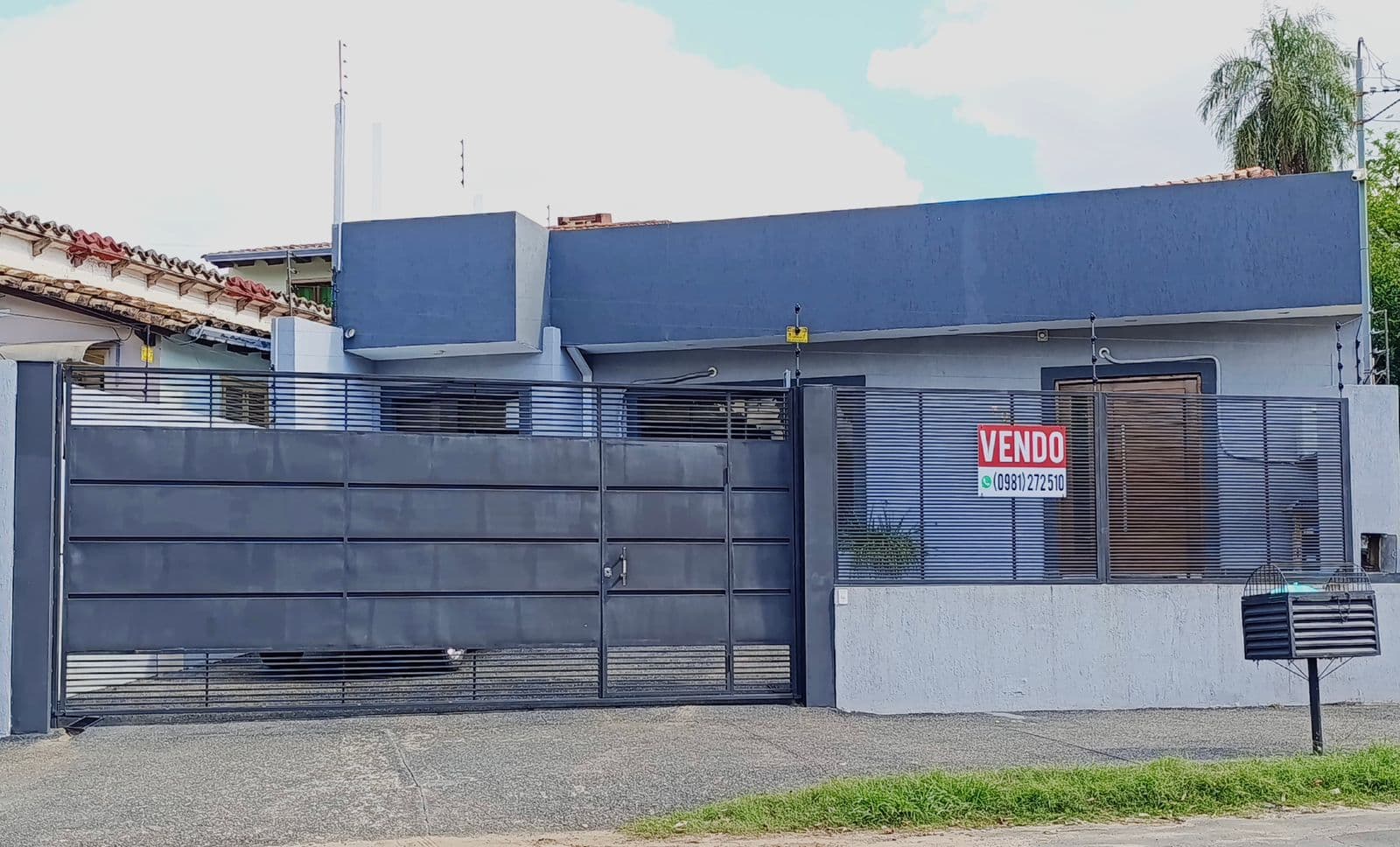*RESIDENCIA EN VENTA CON 5 HABITACIONES EN ASUNCIÓN BARRIO SAN VICENTE*