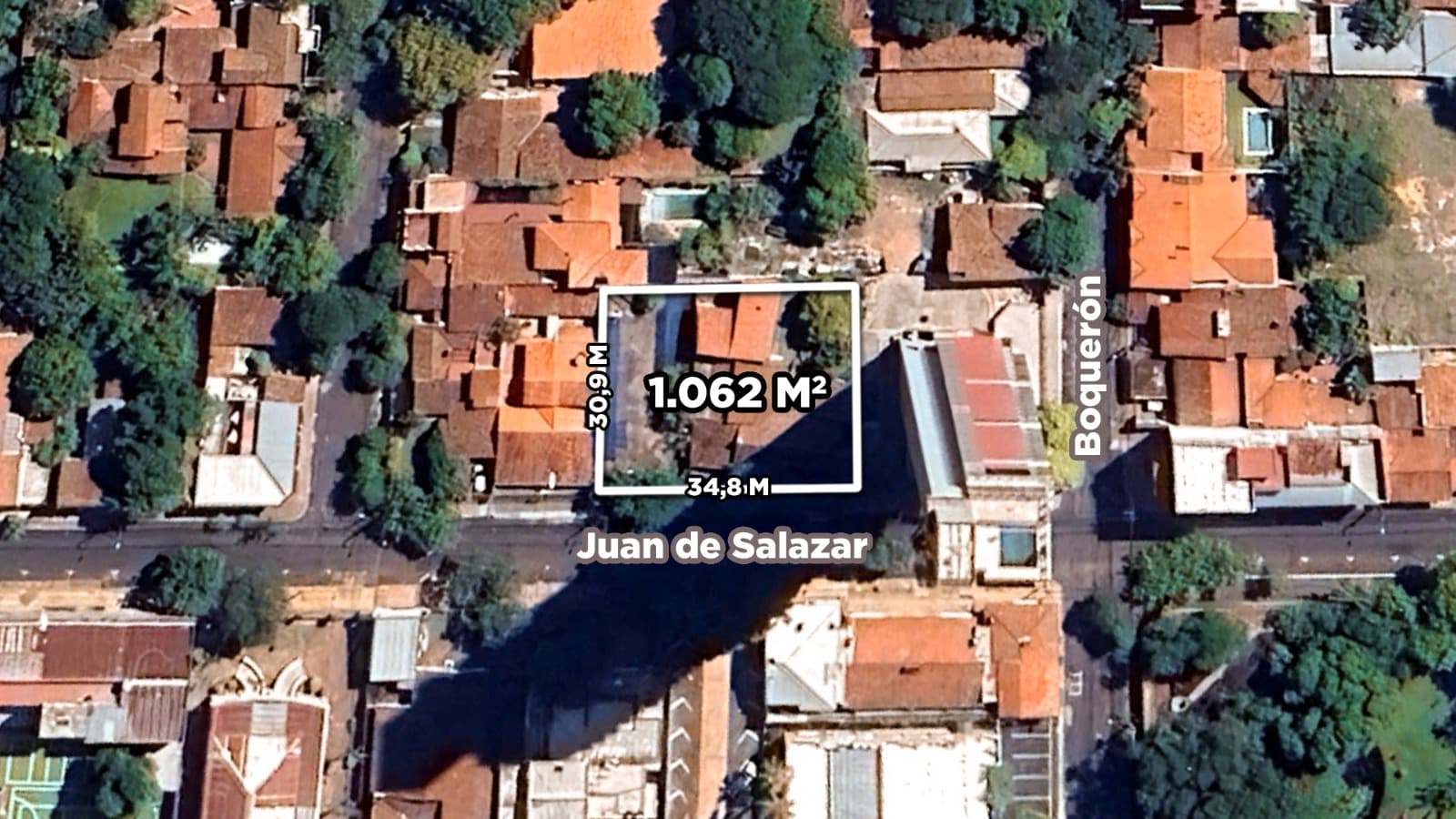 AMPLIO TERRENO DE 1.062 M2 EN LAS MERCEDES