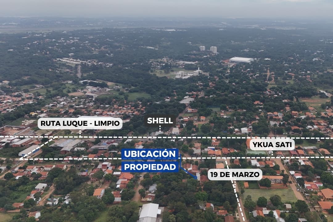 Terreno + pequeña construcción en Venta Luque Moracue – 3
