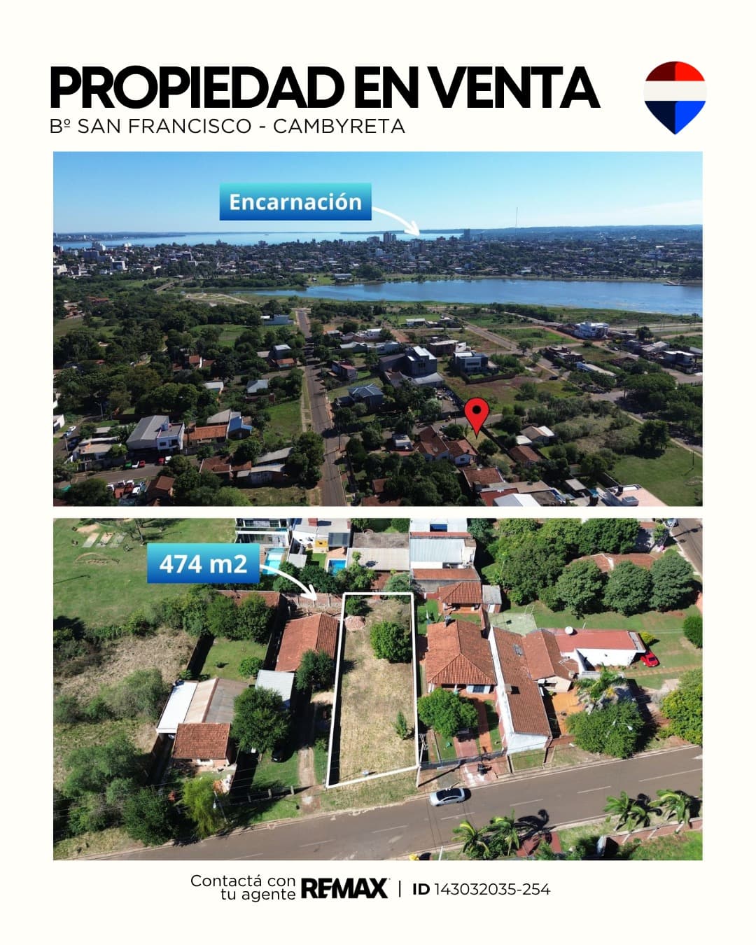 VENDO TERRENO EN EL BARRIO SAN FRANCISCO
