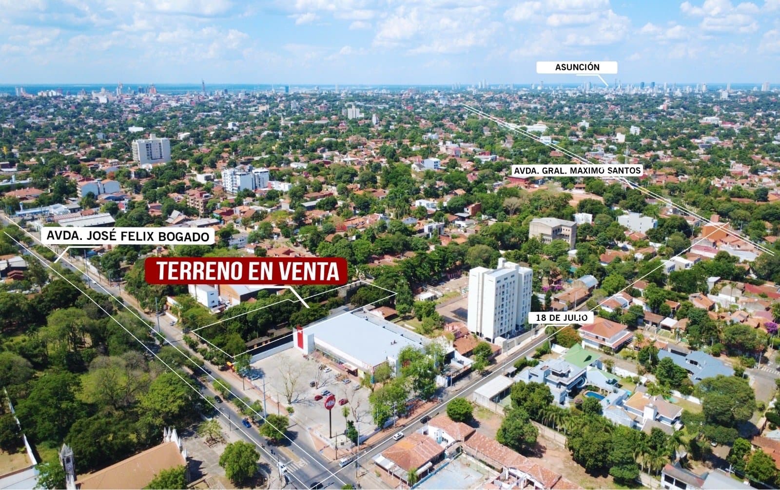 Vendo Amplio Terreno sobre Felix Bogado – 3