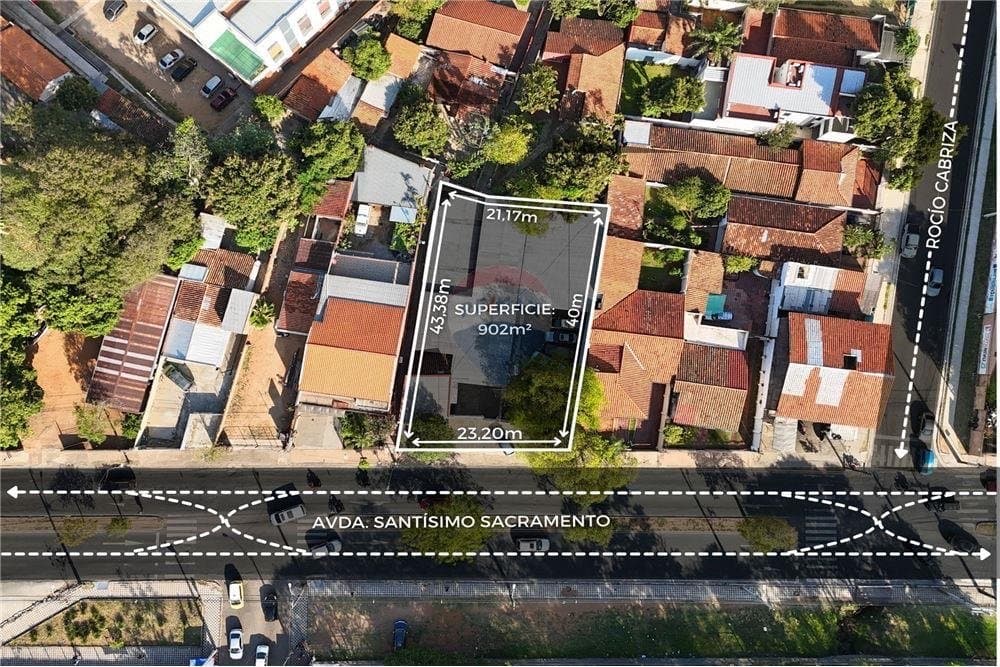 VENDO TERRENO SOBRE SACRAMENTO