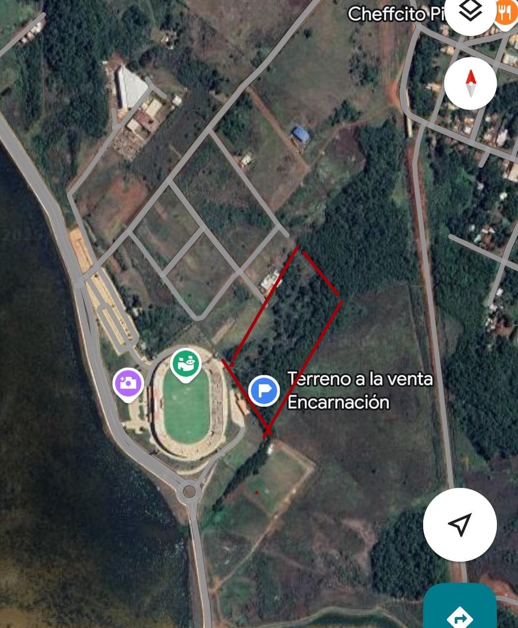 MEGA OPORTUNIDAD EN ENCARNACIÓN! TERRENO DE 2 HECTÁREAS FRENTE AL RÍO PARANÁ – 3