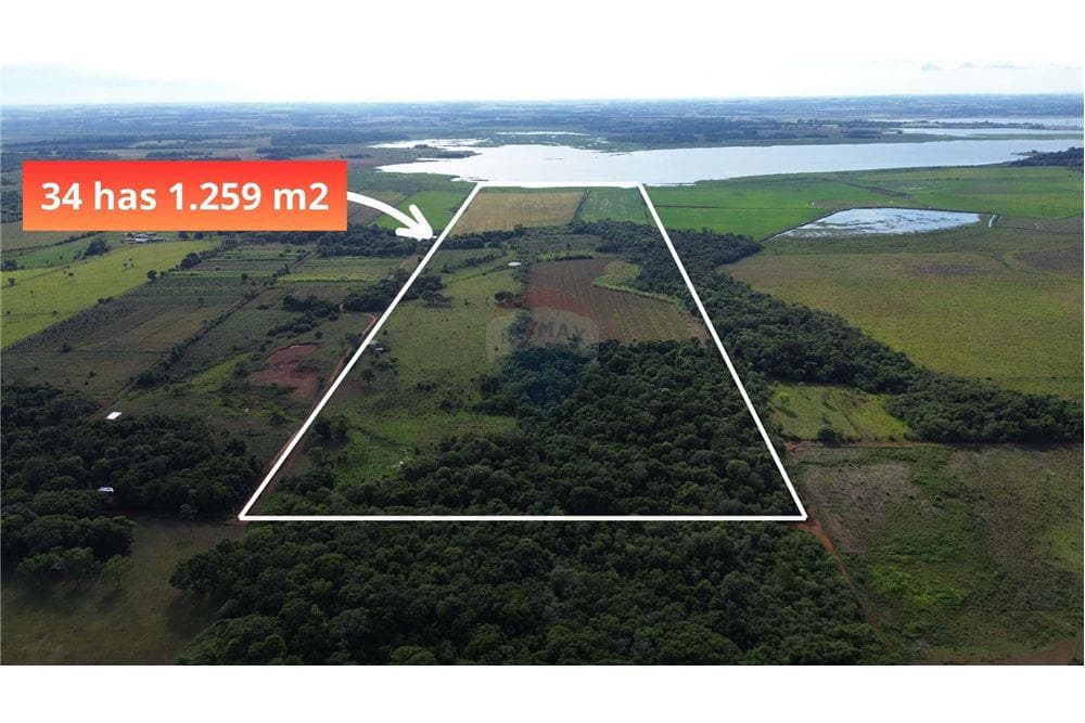 VENDO CAMPO DE 34 HECTAREAS EN CORONEL BOGADO ITAPUA
