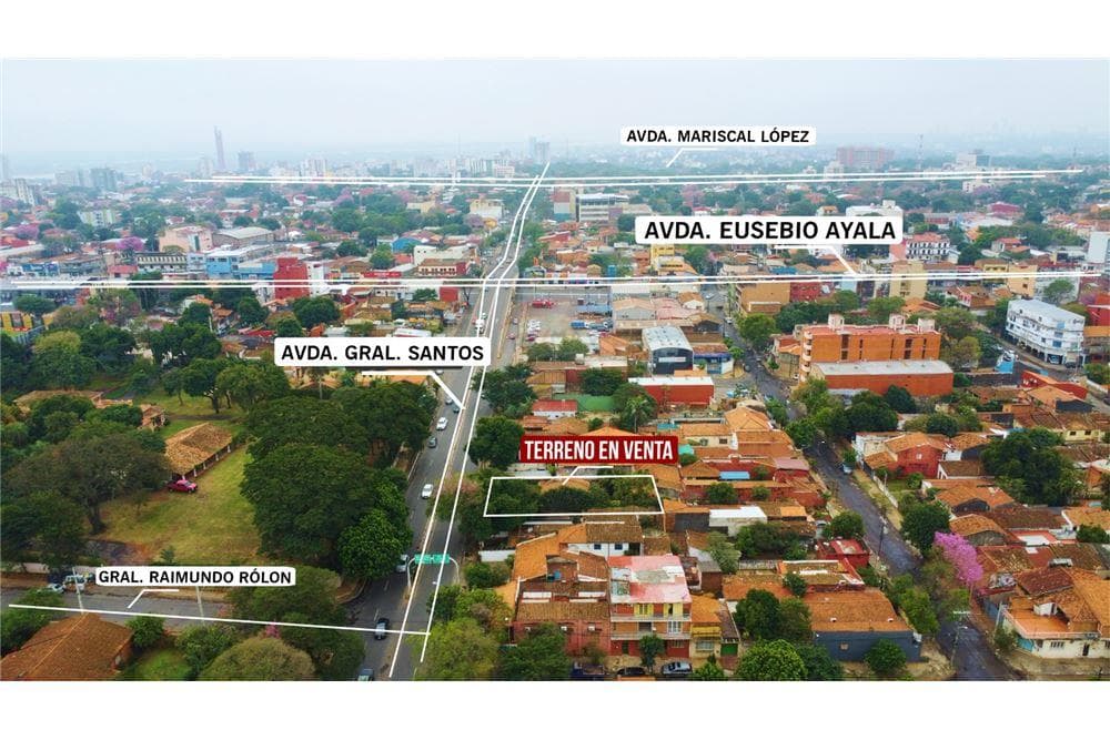 Terreno en Venta Asunción Pinozá sobre Gral Santos – 3
