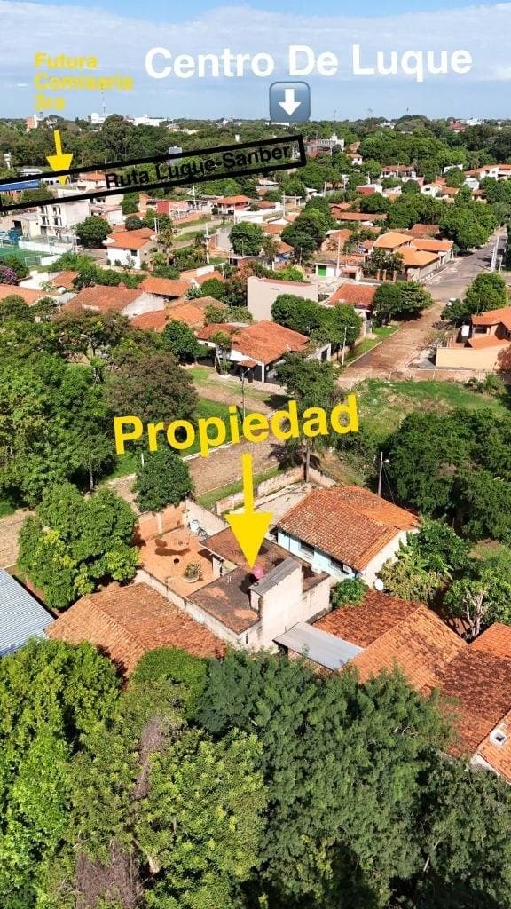 Vendo Terreno con Construcciones en esquina en el Barrio Yka’a- Luque – 3