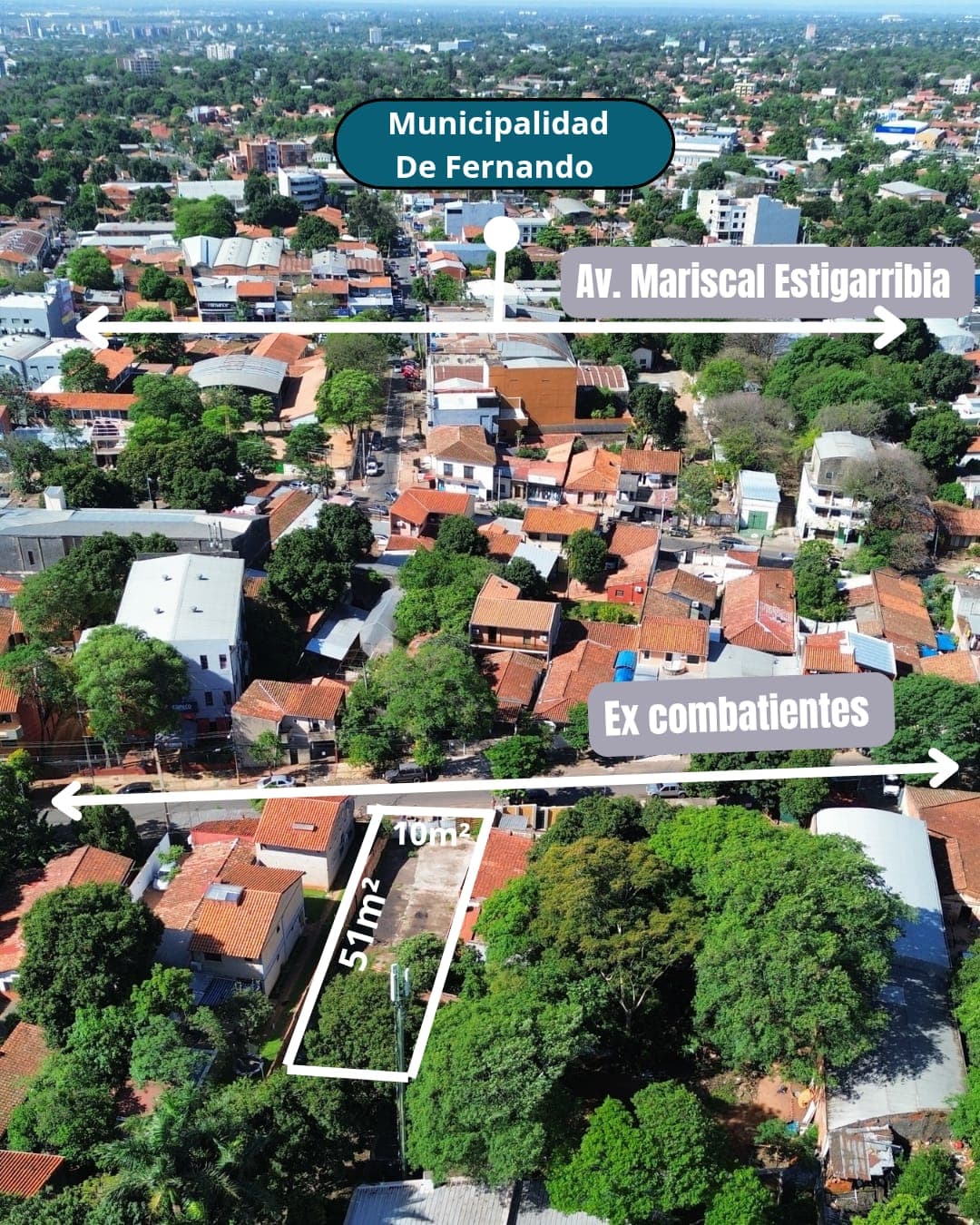 VENDO TERRENO DE 529 M² EN FERNANDO DE LA MORA – 3