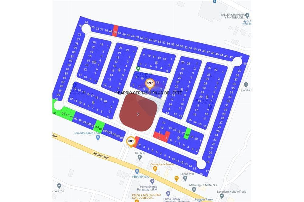 EN VENTA TERRENO EN BARRIO CERRADO PILAR DEL ESTE – 3