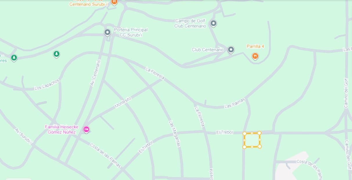 3 Terrenos juntos en esquina En Barrio Cerrado Surubi´i cerca del Centenario para desarrollo familiar – 3
