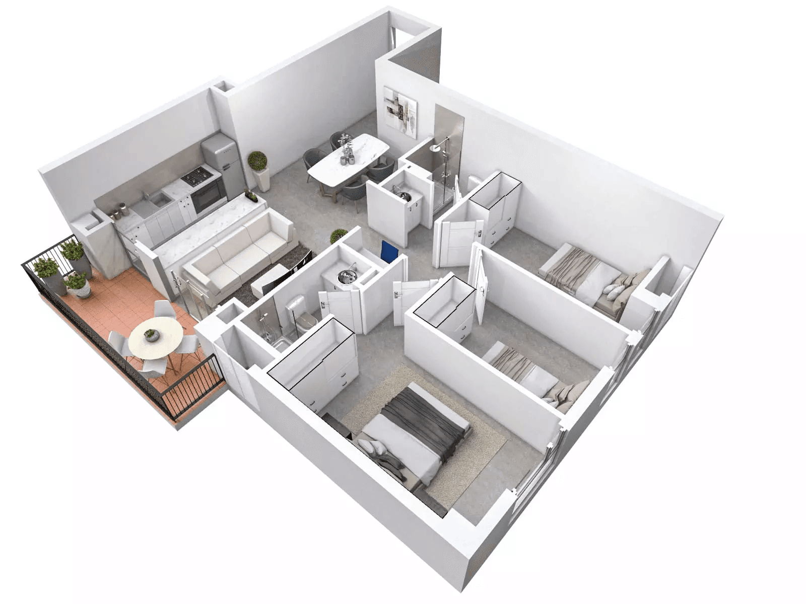 Oga Ciudad Jardín - 3 Dorm. A1 – 2