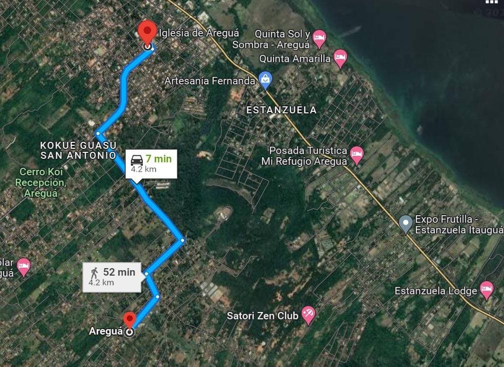 Vendo 4 Terrenos Juntos en Aregua – 2