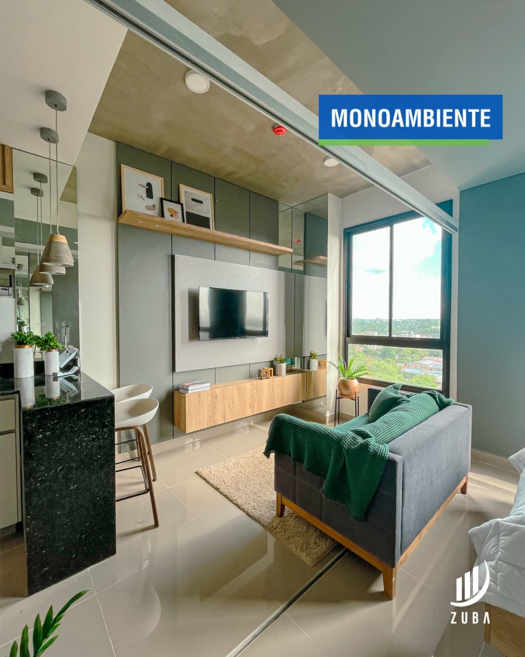 VENDO DEPARTAMENTO EN POZO MONO, 1 Y 2 DORMITORIOS EN ASUNCIÓN. ZUBA TRINIDAD – 3