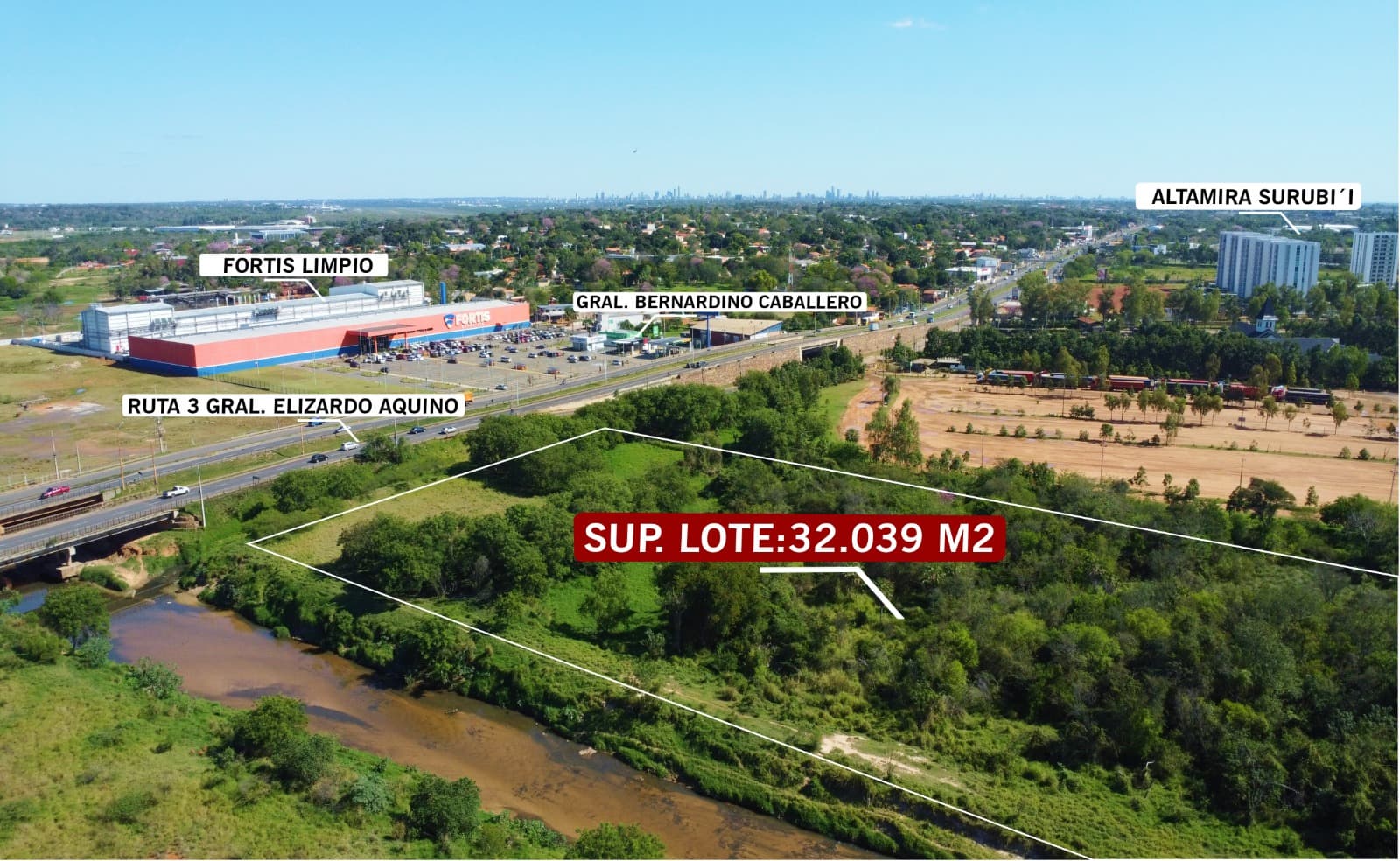 EN VENTA 3,2 HECTAREAS FRENTE A FORTIS DE MRA – 3