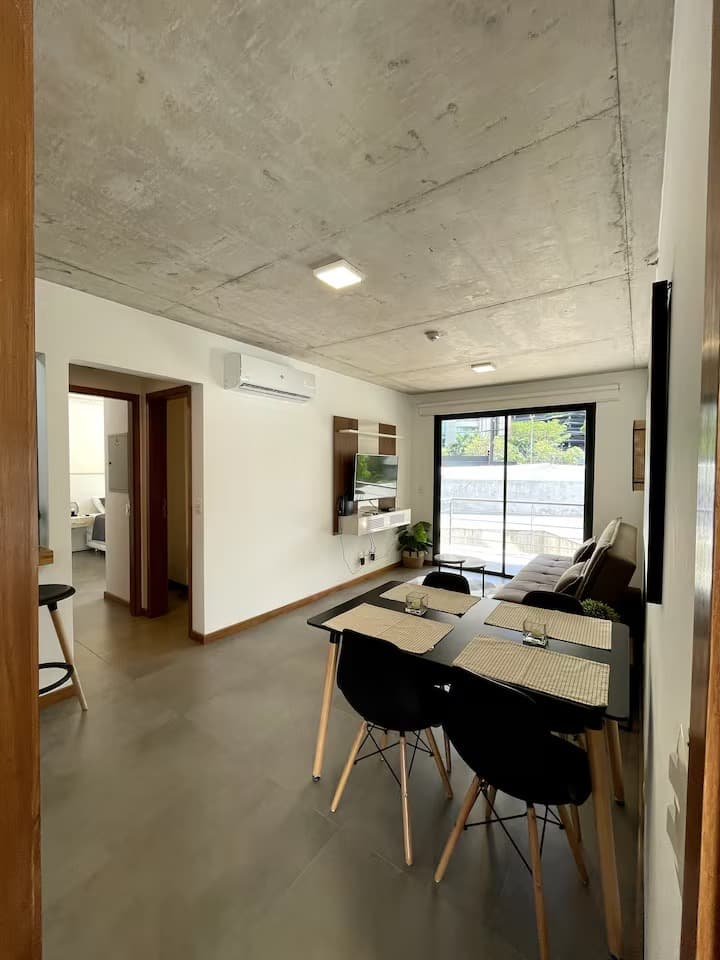 Vendo moderno depto de 1 dormitorio amoblado a pasos del Paseo La Galería – 2