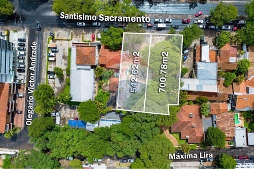EXCELENTE TERRENO EN VENTA SOBRE AVENIDA SANTISIMO SACRAMENTO.