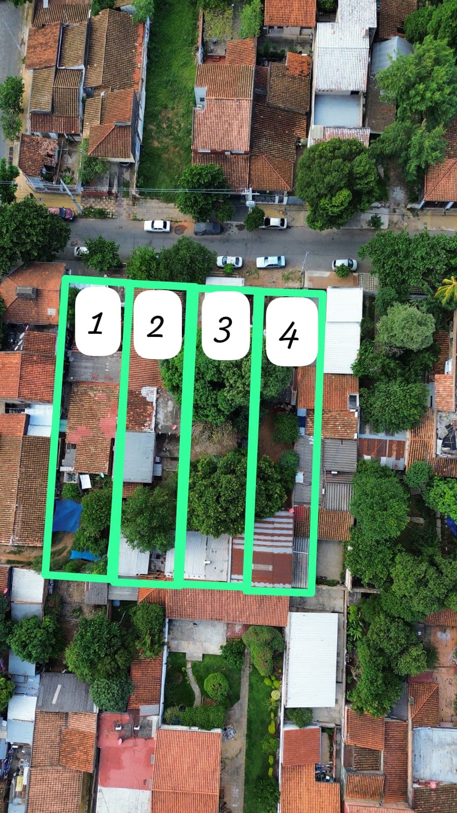 ZONA AV GRAL SANTOS Y FERNANDO 4 TERRENOS